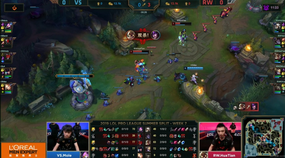 lol小东北凯南被迫双杀解说直呼我人傻了