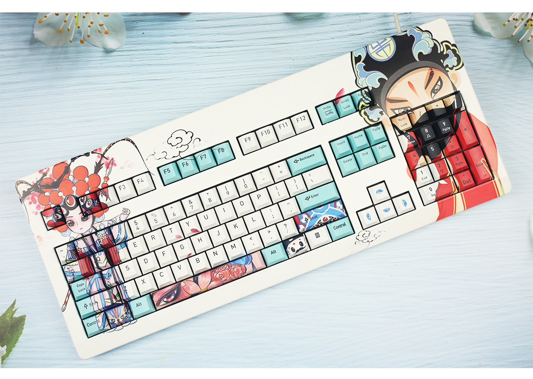 资讯:樱桃推出g80-3000键盘的京剧主题定制版,两种配色,已经上架