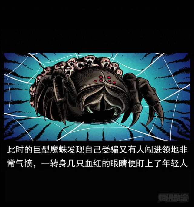 仙山传奇年轻人露面了难道他想和魔蛛一战