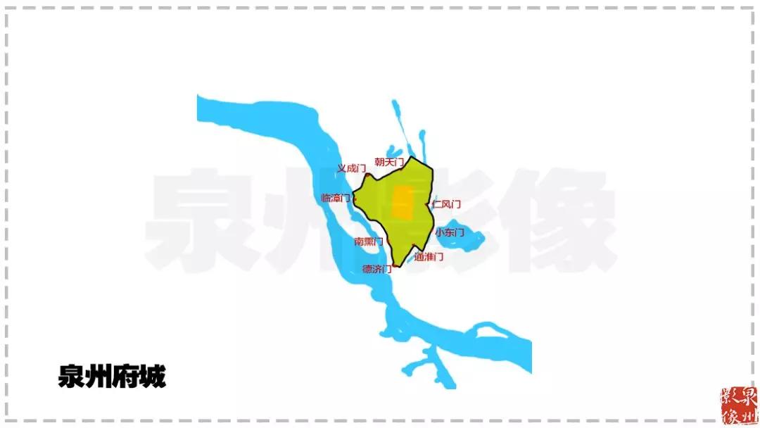 你知道泉州古城有多少座城门