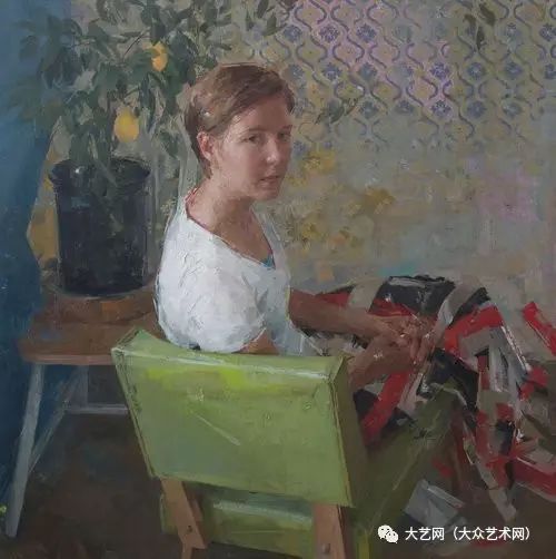 美女画家的漂亮画作 —— 美国具象现实主义女画家 zoey frank 写实