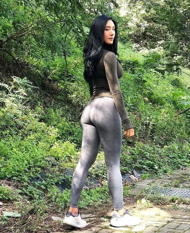 榜样的力量areumjung十几年健身经验的韩国健身教练