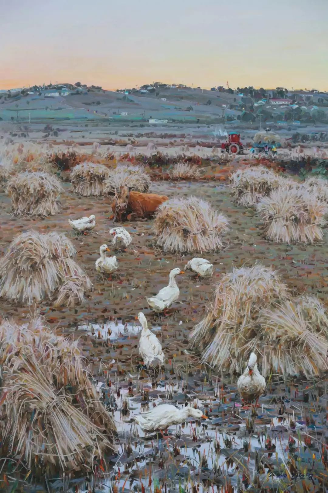 唯美的时光朝鲜当代油画精品展将于7月20日在大家境界美术馆盛大开幕