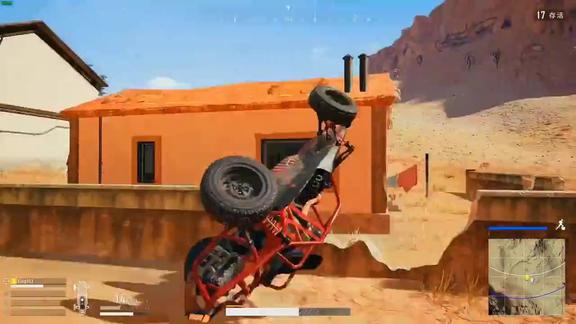 绝地求生蹦蹦也是有脾气哒全村人的希望就毁在这车上面啦