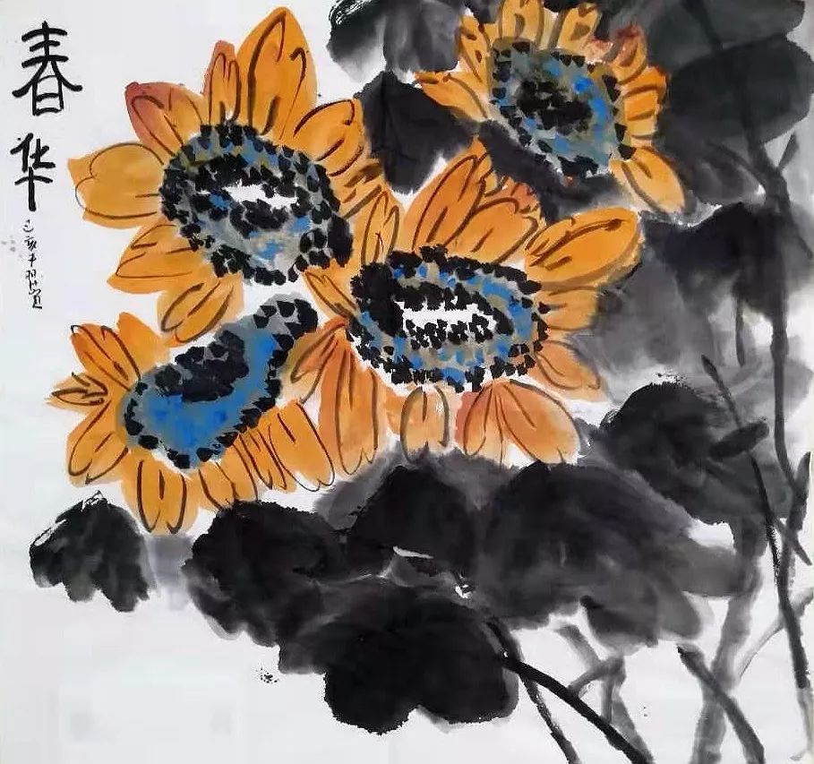书画赛专辑】"描绘新时代"书画大赛火热进行中 优秀作品选登(七)_国画