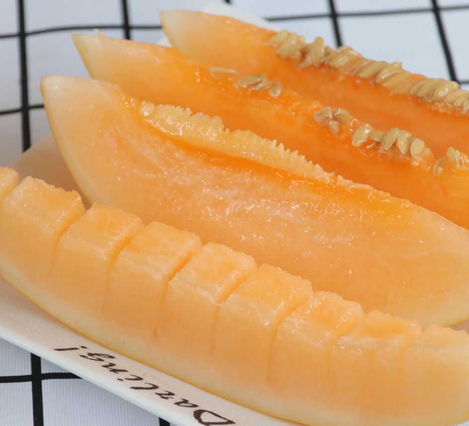 甜到炸裂沙漠蜜瓜甜蜜归来肉厚汁多超好吃