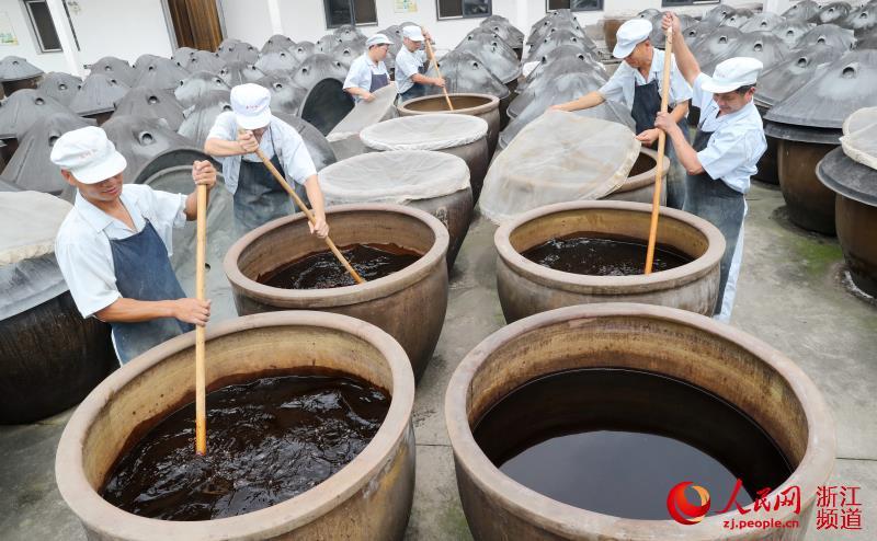 浙江德清:古法酿醋 焕发生机