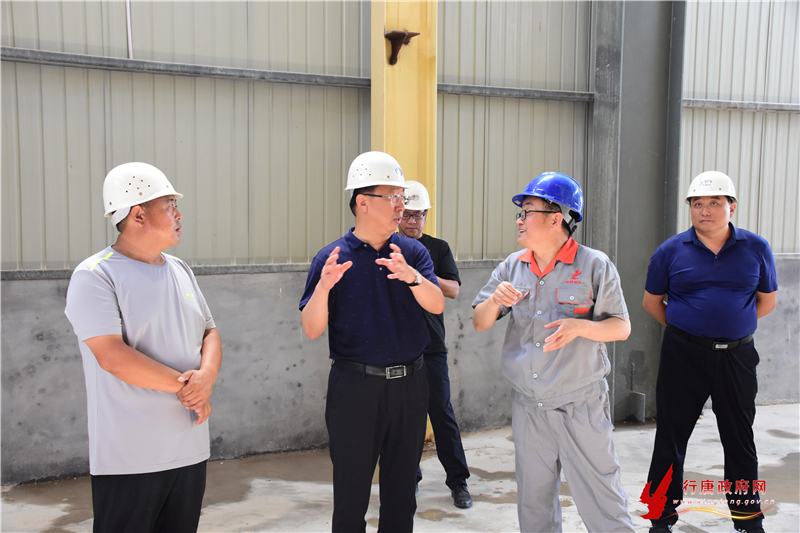 王彦芳在调研企业时强调 加大政府扶持力度 做优做强县域企业品牌