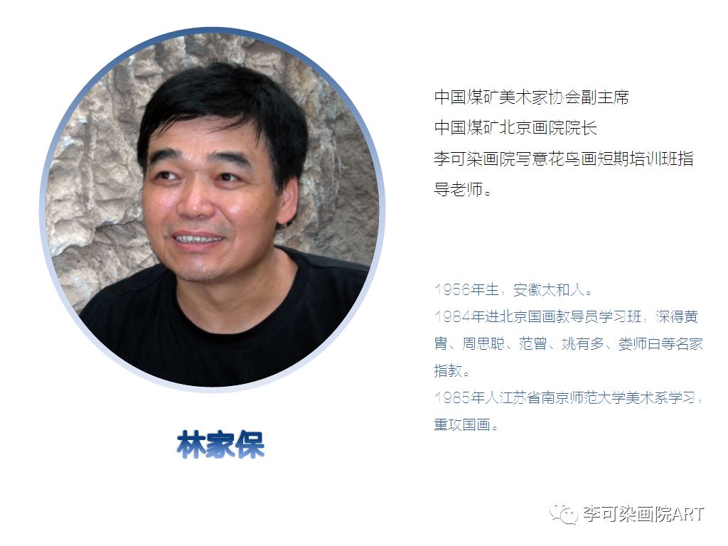 林家保老师作品四,画院学习环境