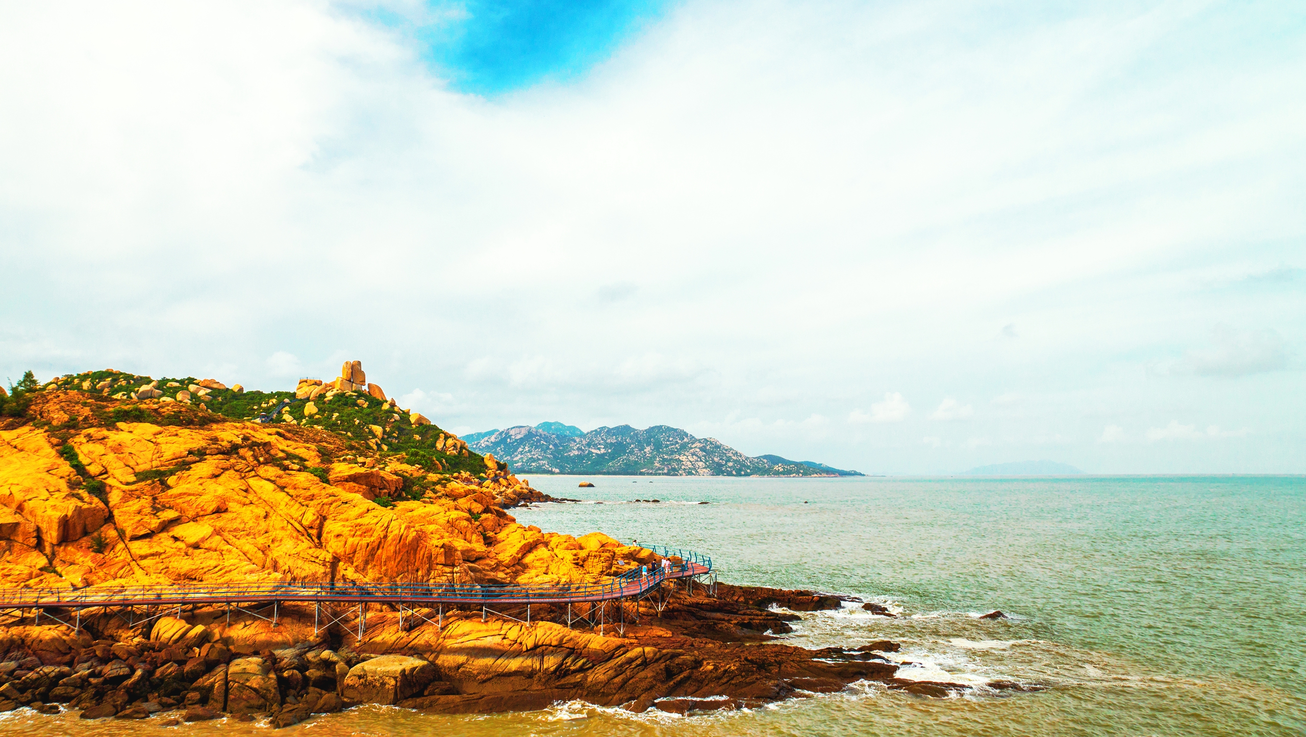 又一新岛向游客开放沙扒镇青州岛海滨度假体验不一样的浪漫一夏