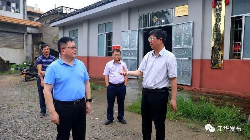 实地调研小微企业等扶贫产业的建设发展情况,市委常委,县委书记罗建华