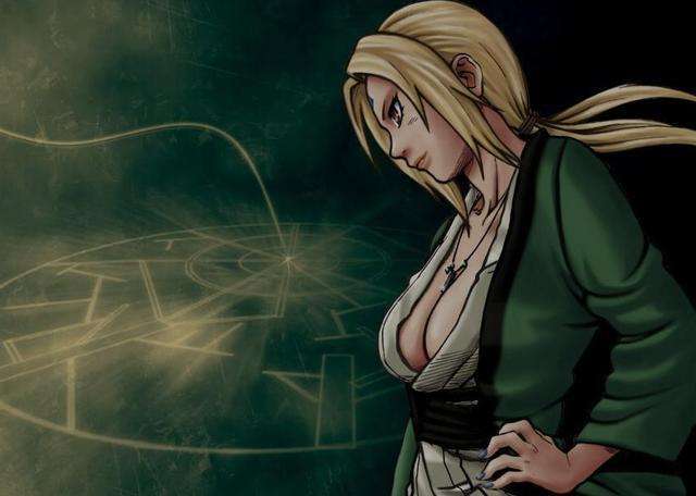 自来也被她迷住还是有原因的,令小樱,井野都羡慕的身材,同样也拥有不