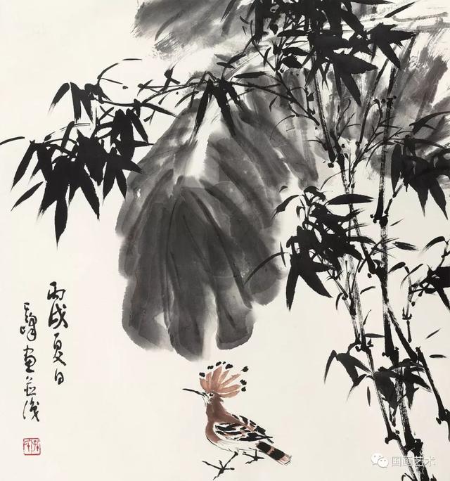 现当代名家孙其峰竹画欣赏