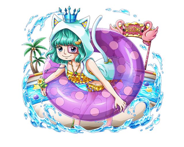 海贼王官方手游宝藏巡航公布清凉一夏女性角色泳装美图特辑_卡莉法那