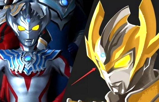 泰迦奥特曼所谓的光子形态,外表上看起来有点帅气啊,全身金色的铠甲