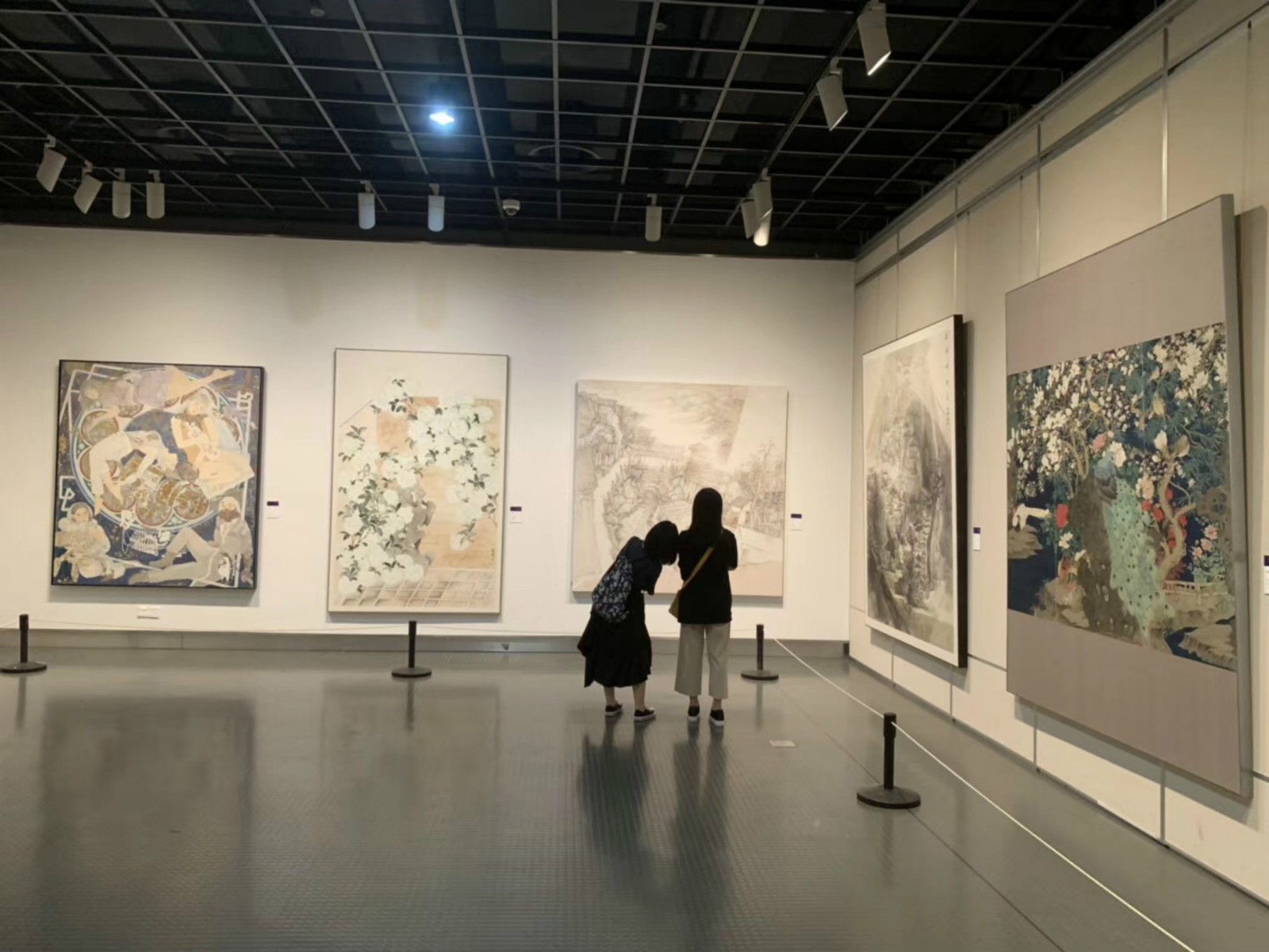 浙江省第十四届美术作品展览在浙江美术馆举行