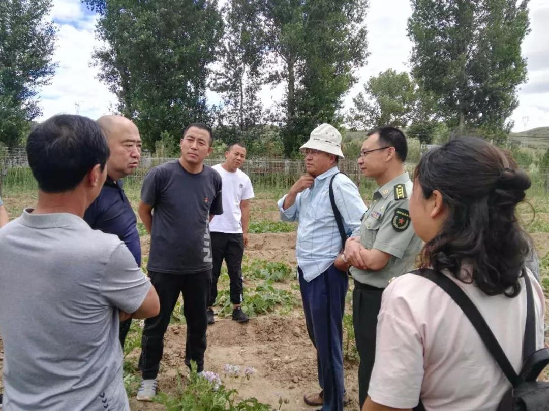 统战部部长张华伟到榆林镇土良村