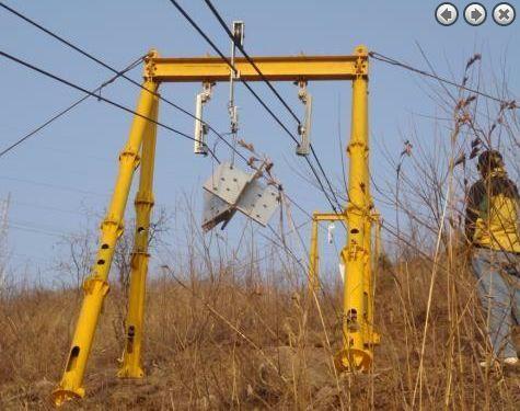 形成货运索道标准施工工艺,提供了货运索道安装,物料运输的安全性