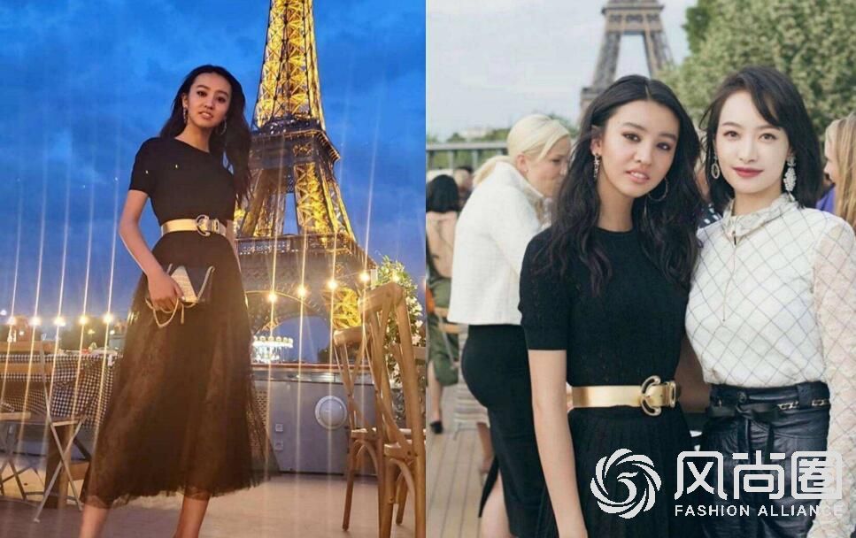 宋茜木村光希合影，跟风尚圈来看谁更胜一筹
