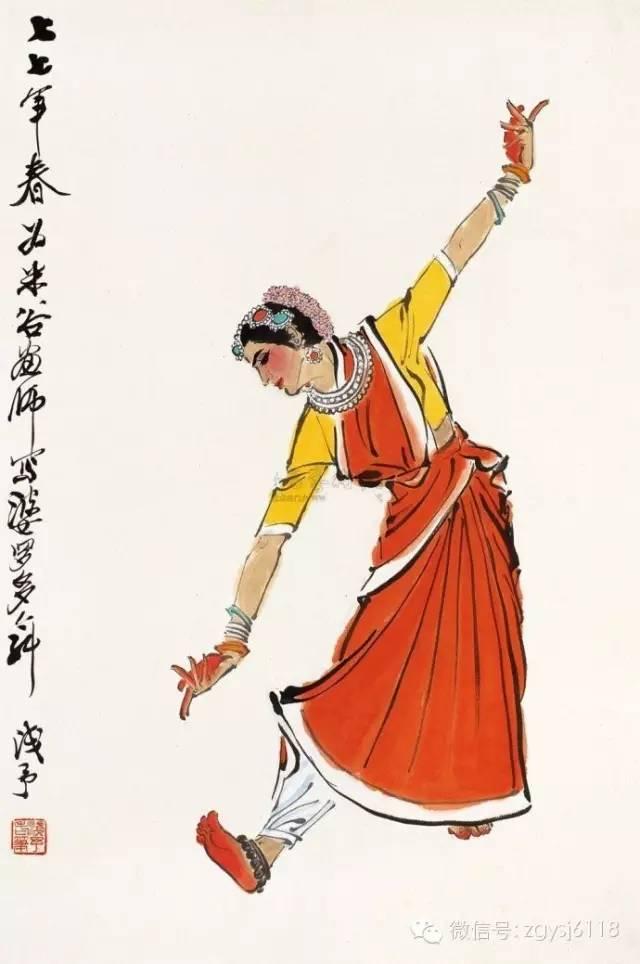 大师叶浅予舞画太神了