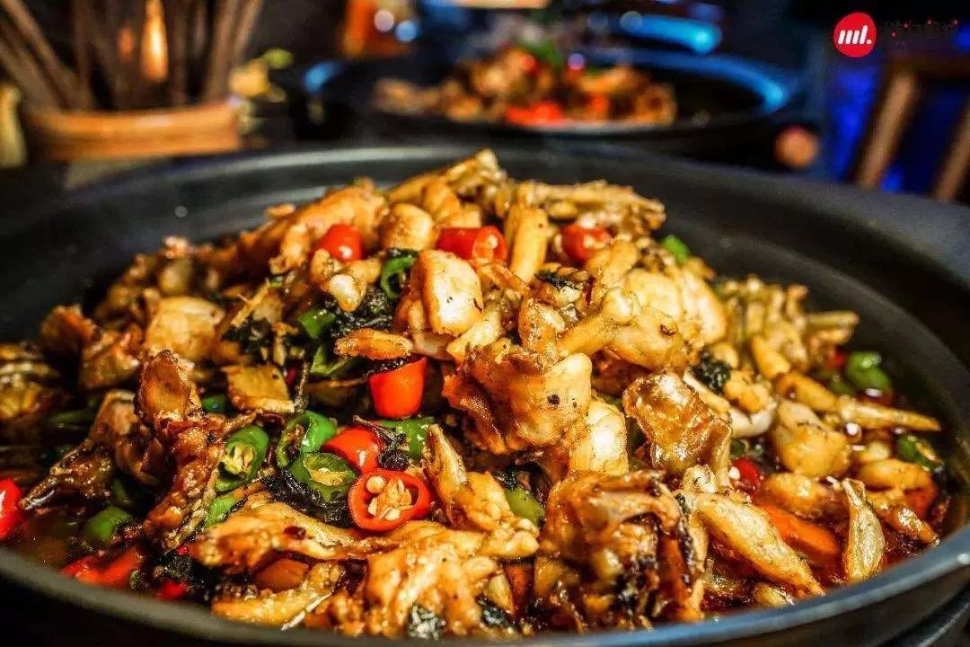 火爆朋友圈,抖音的干锅牛蛙来啦!!仅59.9元抢门市价168元蛙小蟹干锅牛