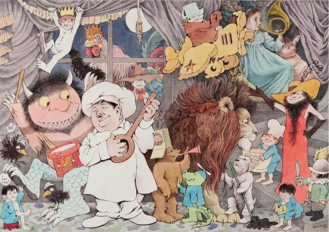 《野兽国》那个对妈妈说"我要把你吃掉的小孩儿",后来怎么样了?_莫里