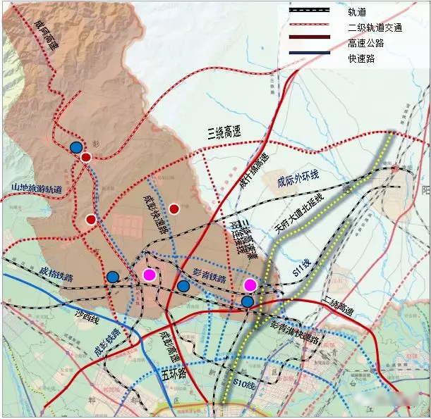 彭州丽春二通道规划图图片