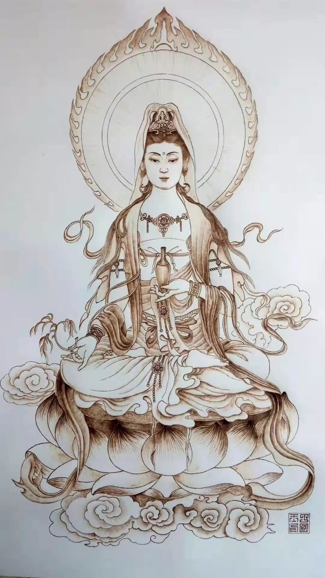 原创艺术中国丁国玉烙画作品赏析