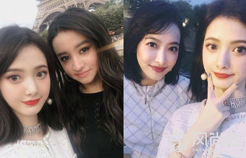 宋茜木村光希合影，跟风尚圈来看谁更胜一筹