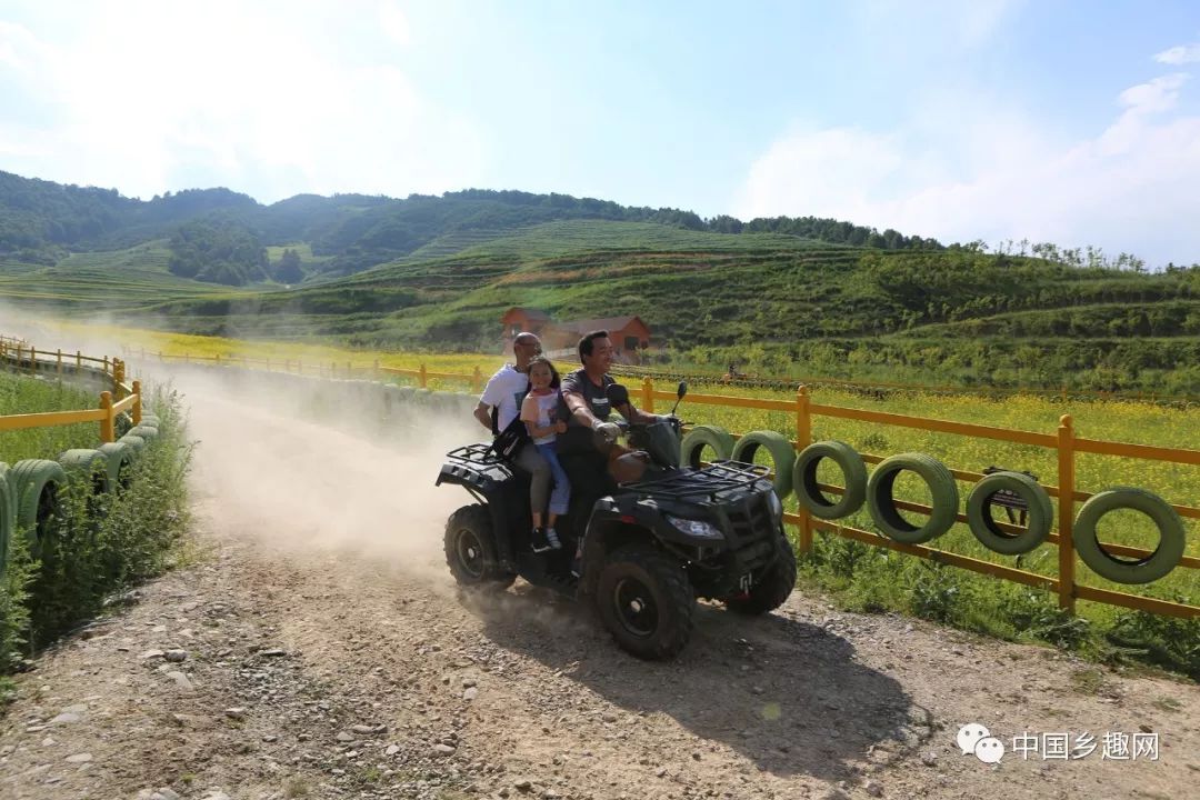 乡趣卡阳又出新玩法山地越野摩托带你嗨翻天