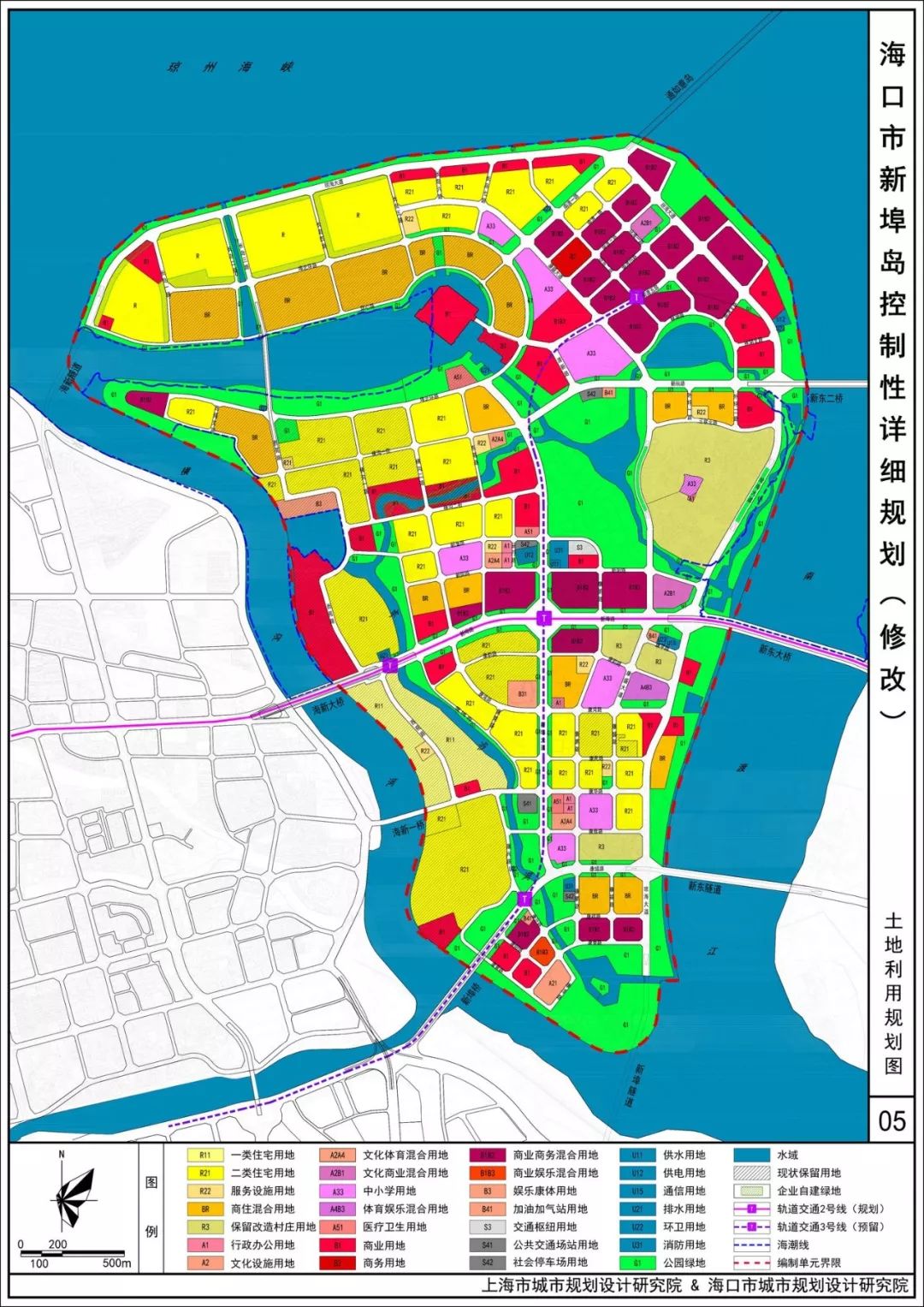 海甸岛规划图详细图片