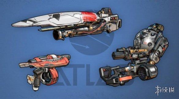 可以在敌人身上打上标记,后续子弹会追踪这个标记,看着非常黑科技