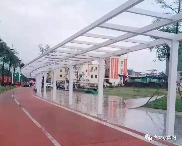 知识城风雨连廊真的火了还上了广州电视台