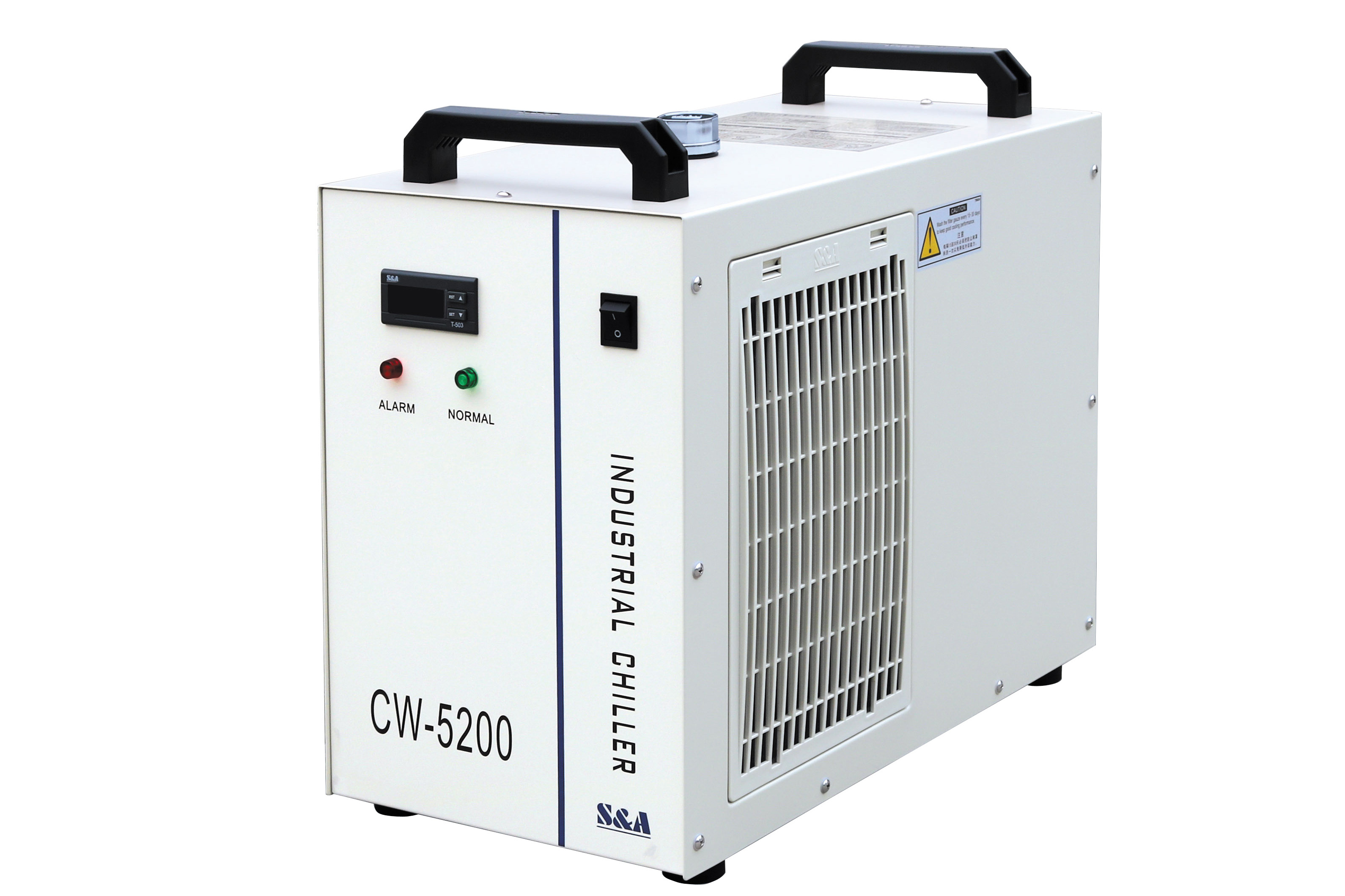 特域冷水机cw5200常用于非金属激光雕刻机的冷却