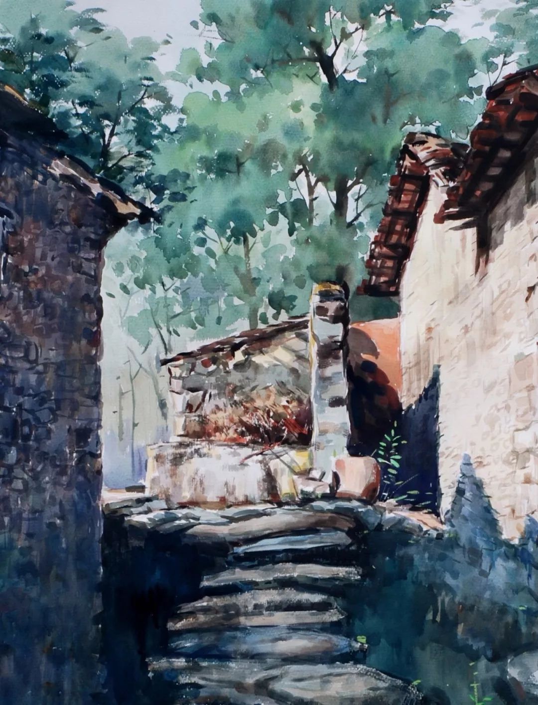 艺展中国著名画家纪献文水彩画作品展