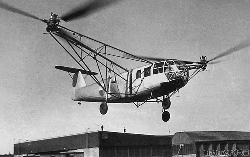 原创83年前世界第一种直升机首飞 德国二战"黑科技"代表作之一