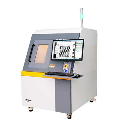 xray设备图片展示芯片尺寸量测,打线线弧量测等高密度的塑料材质破裂