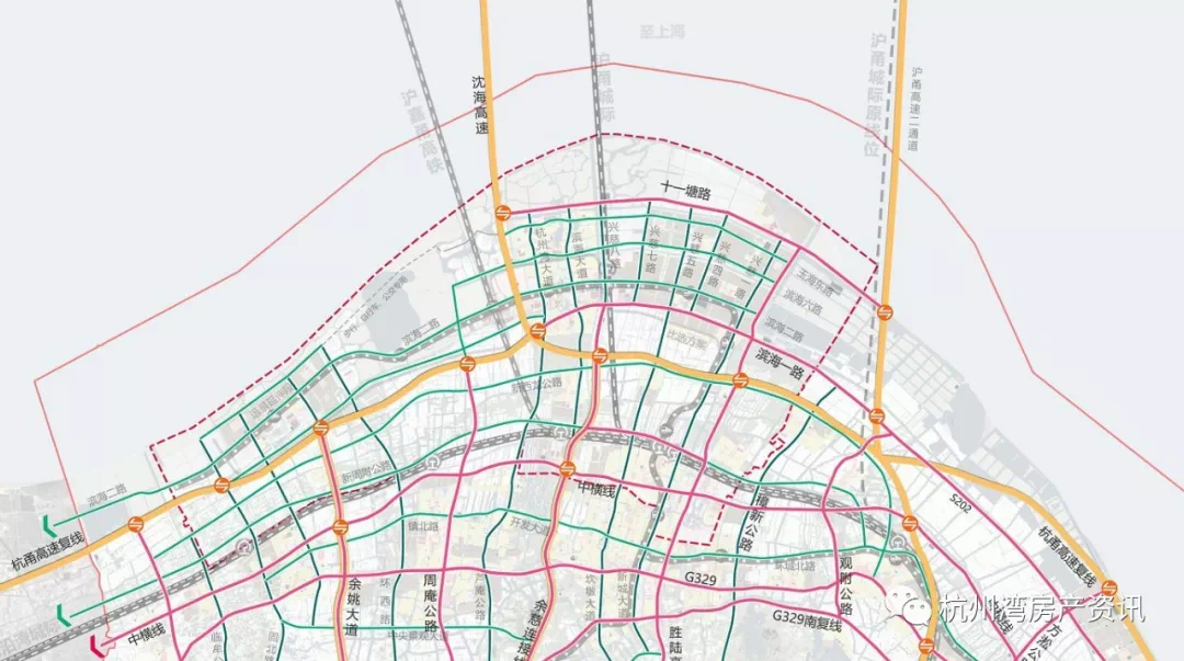 前湾新区道路规划图图片