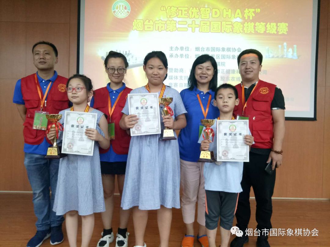 修正优智dha杯烟台市第二十届国际象棋等级赛圆满落幕