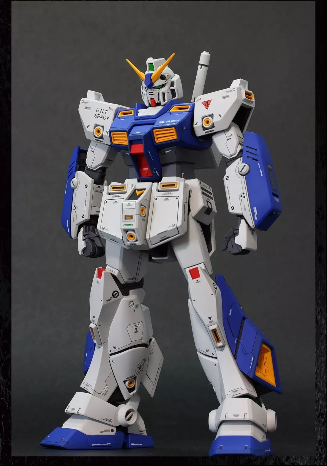 mg高达nt-1 ver2.0新品新作,细节和涂装真的太过细致_机体