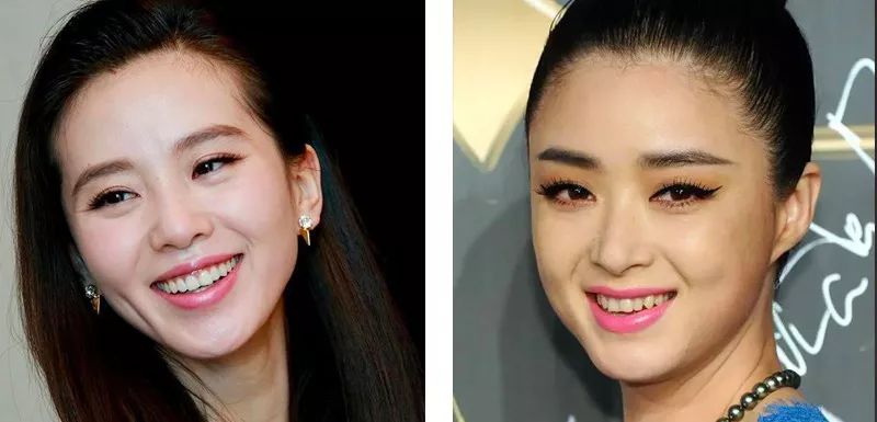 微笑弧度 白净的牙齿