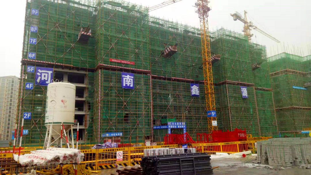 骄阳盛夏 知家心安 | 济源建业花园里项目工程进度播报