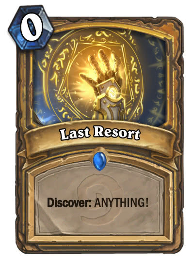 炉石传说新版本玩家diy卡牌盘点这张卡居然能摧毁任务