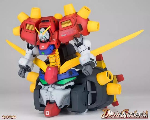 根大木秀旧模再生hg恶魔高达