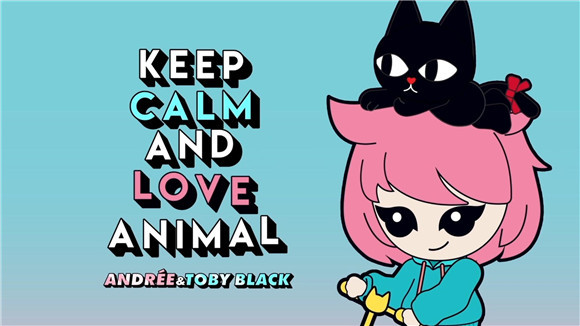 andree(小安) 是一个有维京血统的法国小女生 和 tobyblack (托比小黑