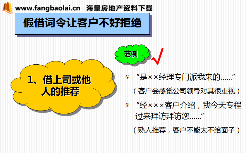 如何成为一名优秀地产销售精英第三部分技巧篇