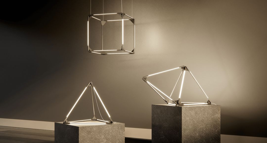 自由旋转,随意组合,这个极简主义灯具有点酷!