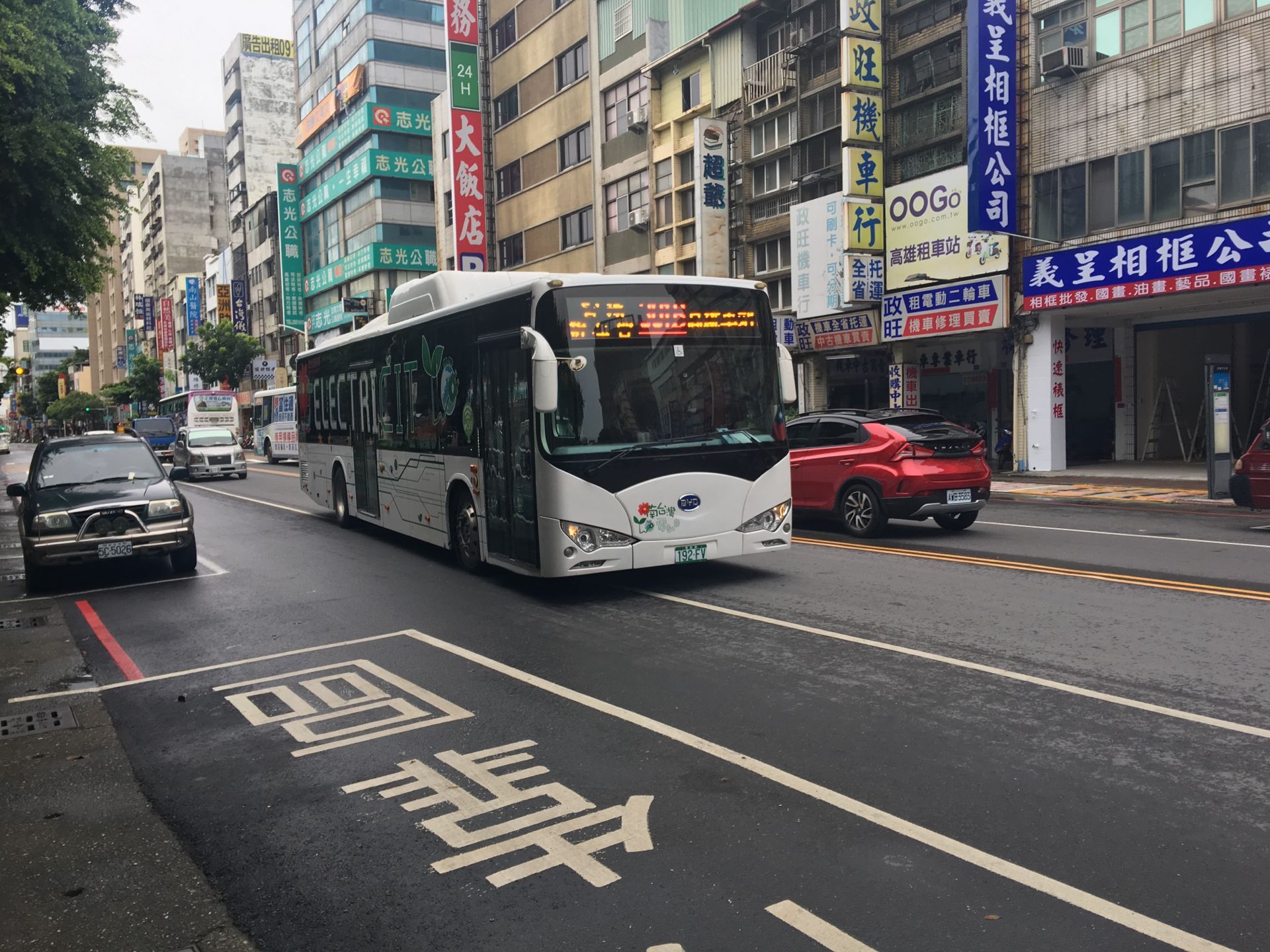 中國的驕傲—寶島台灣高雄比亞迪k9純電動公交巴士