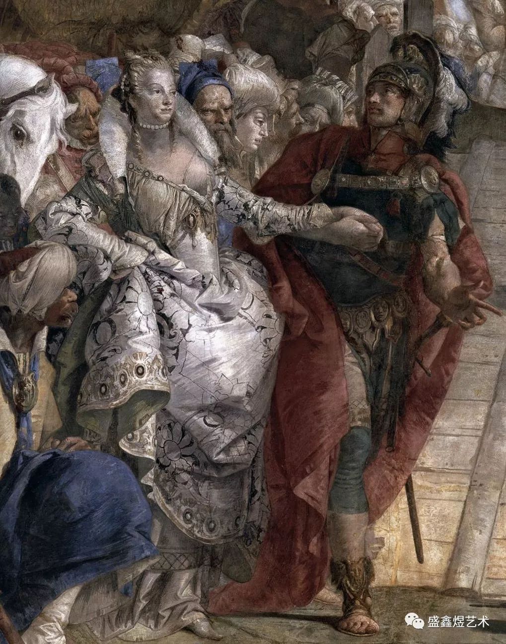 绝美壁画巴蒂斯塔宫里的壁画