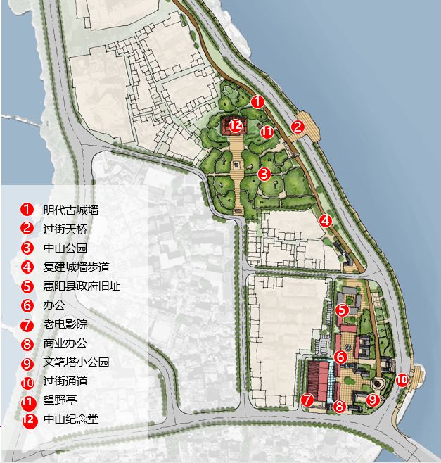 惠州老城区要大变样!环城西路设下沉隧道,滨湖步道